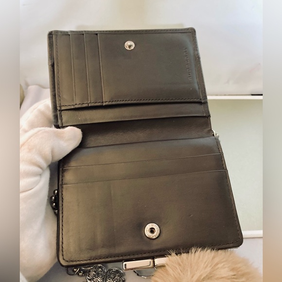 Burberry Nova Check Kisslock Compact Wallet - Picture 11 of 16